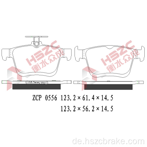 FMSI D1761 Keramikbremsbelastung für VW